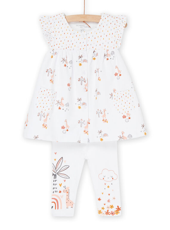 Vestido e leggings com padrão fantasia ROU1ENS1 / 23SF0362ENS000