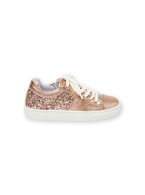 Sapatilhas dourado rosa menina LFBASGOLD / 21KK3533D3FK009