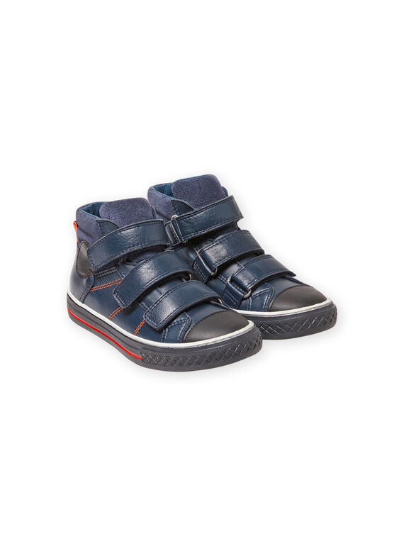 Sapatilhas azul-marinho menino MOBASTRIVNAVY / 21XK3653D3F070