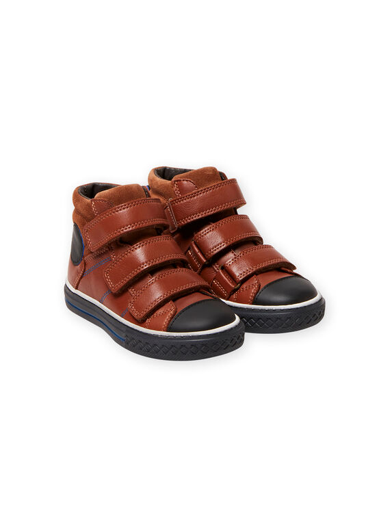 Sapatilhas subidas camel menino MOBASTRIVTAN / 21XK3652D3F804