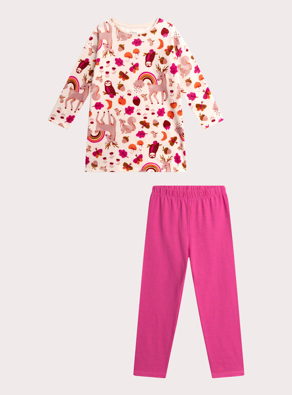 Camisa de noite baunilha VEFACHUWOO / 24WH1191CHN114