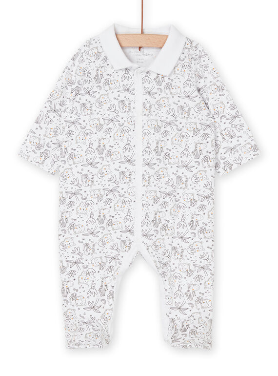 Babygro branco com estampado fantasia ROU2GRE1 / 23SF04I1GRE000