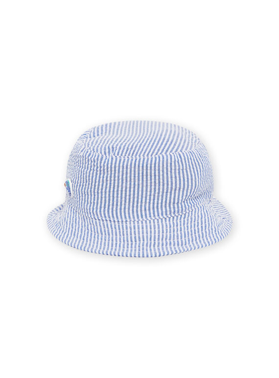 Chapéu azul com estampado às riscas RYUJA2BOB1 / 23SI10C2CHAC234
