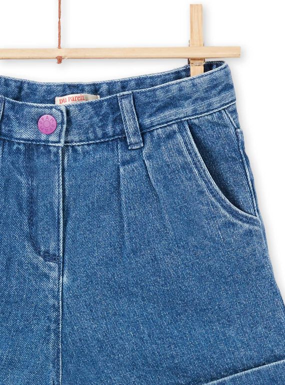 Calções em ganga menina MAPASHORT / 21W901H1SHOP269