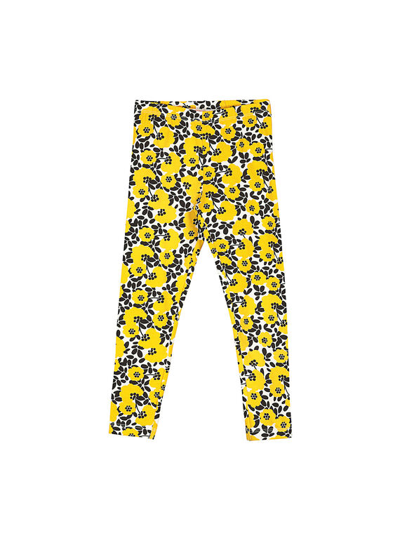 Leggings estampado florido menina FYALILEG / 19SI0121CAL099