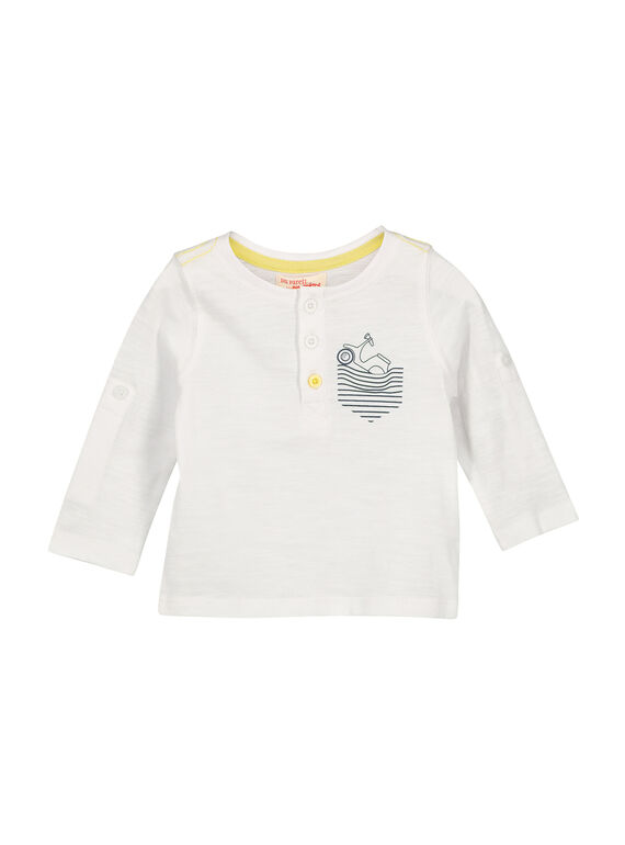 T-shirt gola tunisina bebé menino FUJOTUN5 / 19SG1035TML000