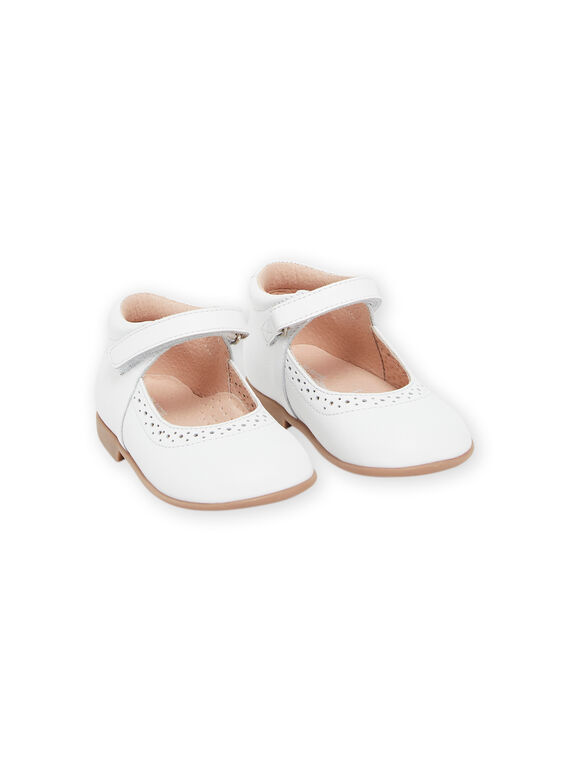 Babies em couro RIBABYBLANC / 23KK3781D13000