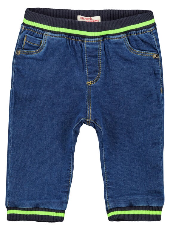 Calças de Ganga knit médio bebé menino GUBLAJEAN / 19WG10S1JEAP274