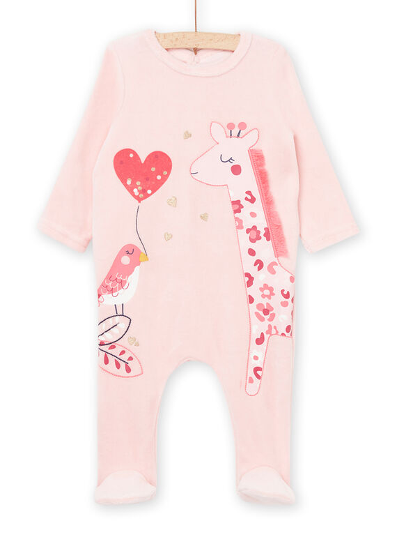Babygro com padrão girafa e pássaro PEFIGREGIR / 22WH1321GRE309