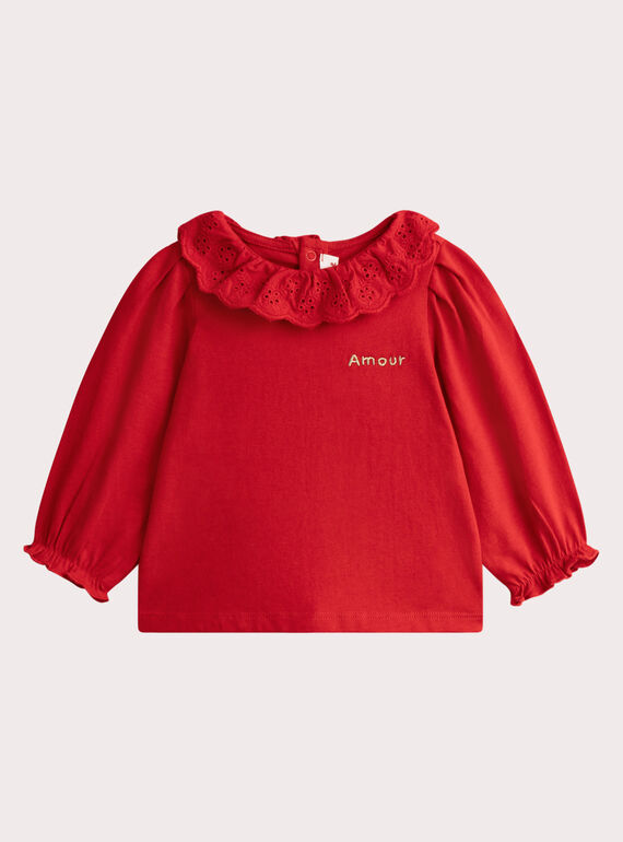 Red BABY CARDIGAN VIWABRA / 24WG09T1BRAF503