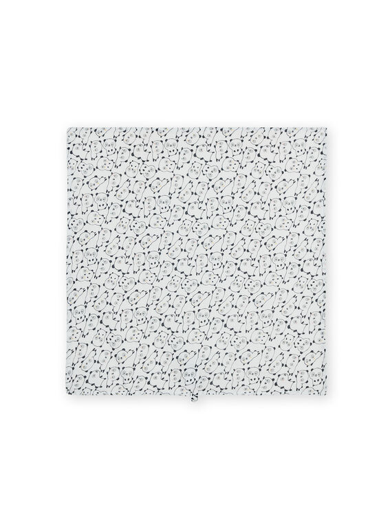 Fralda com estampado de panda POU1LAN / 22WF4281LAN001