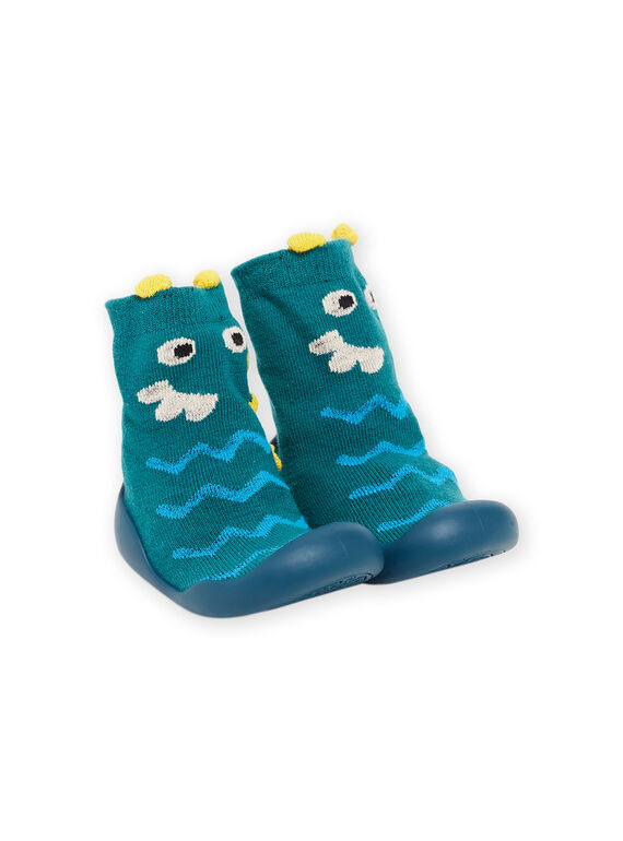 Pantufas-meia com sola flexível PUCHO7VERT / 22XK3844D08600