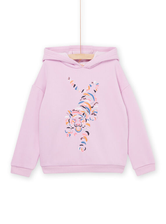 Sweat com capuz e estampado tigre PARESWEA / 22W901T1SWE320