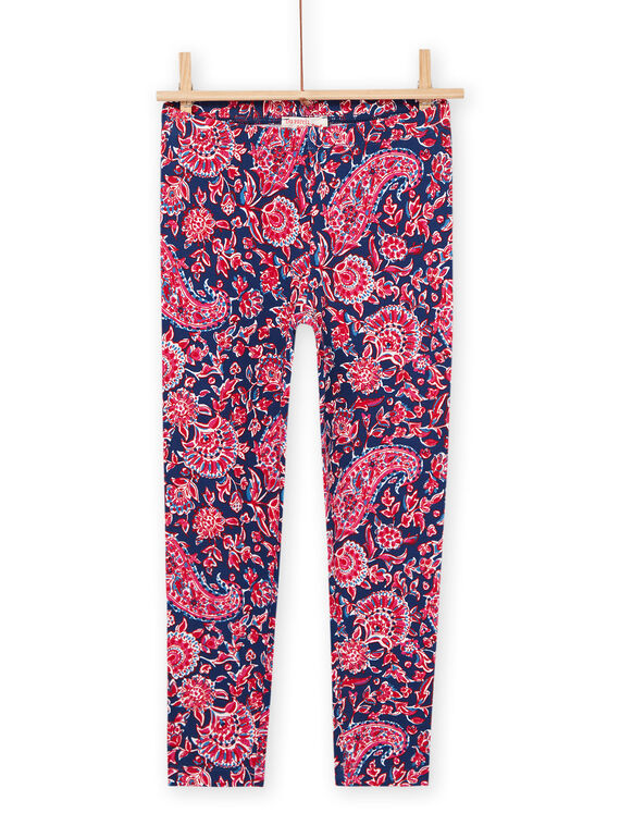 Leggings com estampado florido PYAGOLEG2 / 22WI01O2CALC220