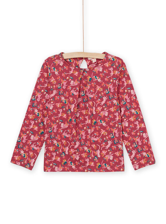 T-shirt de mangas compridas com estampado de gato PAPRITEE2 / 22W901P1TML718
