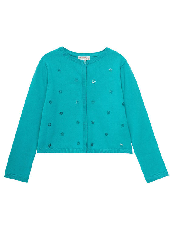 Cardigan mangas compridas com sequins JABOCAR2 / 20S901H1CAR209