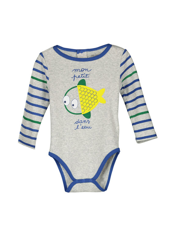 Body mangas compridas bebé menino FEGABODPOI / 19SH1454BDLJ906