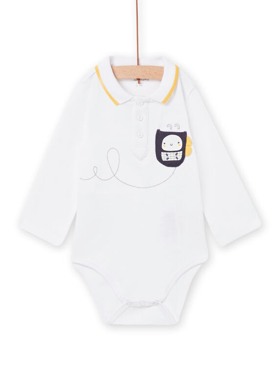 Body branco recém-nascido menino NOU1BOD5 / 22SF0441BOD000