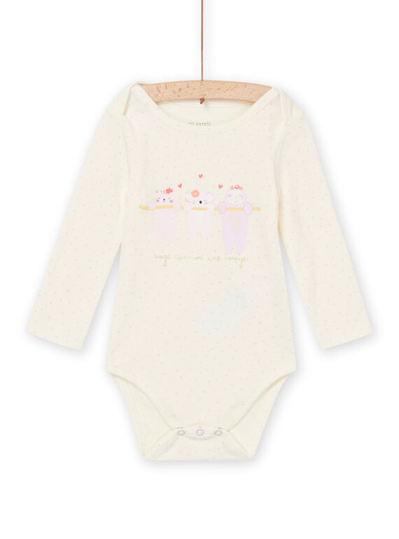 Body com estampado às bolas e padrão de animais REFIBODAMI / 23SH1318BDL001