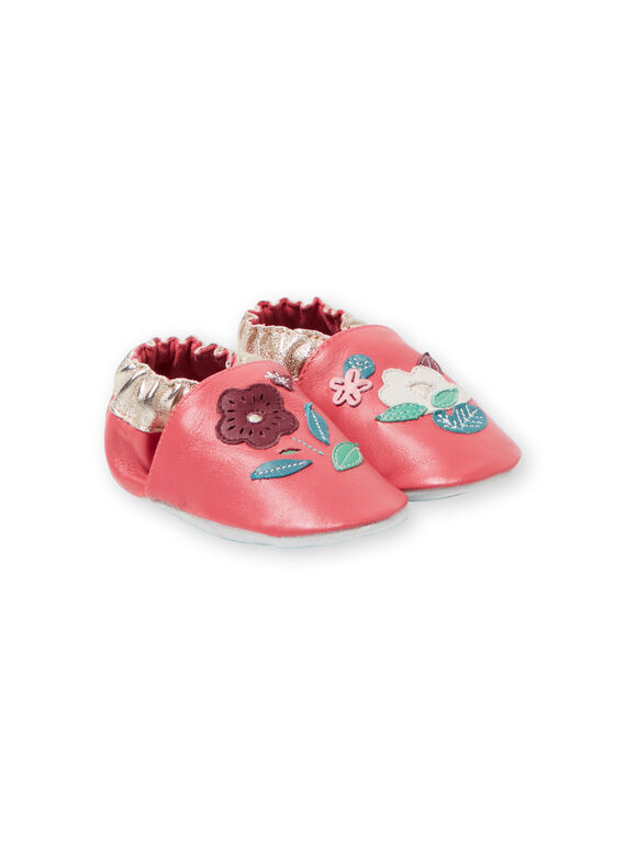 Pantufas fúcsia bebé menina GNFLOWER / 19WK37Z3D3S304
