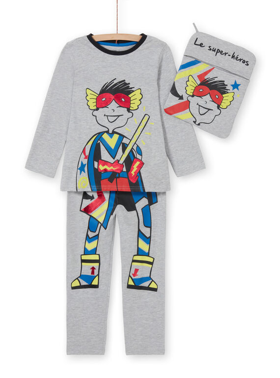 Conjunto pijama t-shirt e leggings cinzento criança menino LEGOPYJMAN2 / 21SH12S2PYGJ922