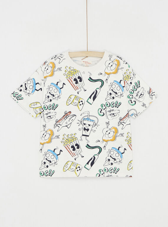 T-shirt cru com estampado fantasia SOLINTI2 / 23W902H1TMC632