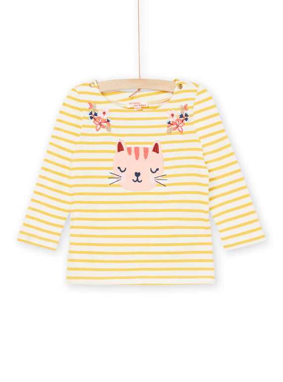 T-shirt com estampado às riscas PICITEE1 / 22WG09M2TML001