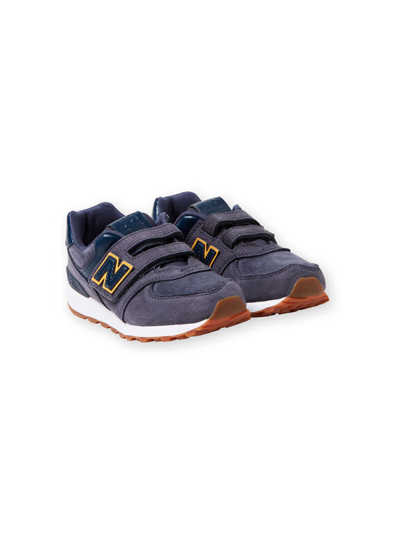 Sapatilhas New Balance azul-marinho e laranja menino KGYV574PNY / 20XK3625D37070
