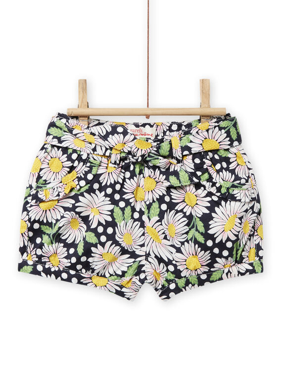 Calções e cinto com estampado florido bebé menina NISOSHO / 22SG09Q1SHO001