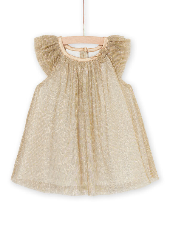Vestido de tule iridescente PINOROB2 / 22WG09V2ROB001