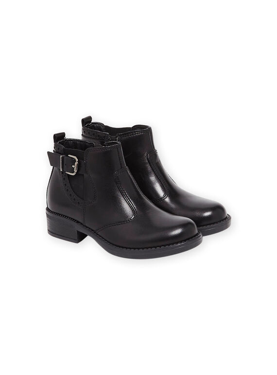 Boots city com tira em couro PABOOTCLOU / 22XK3584D48090