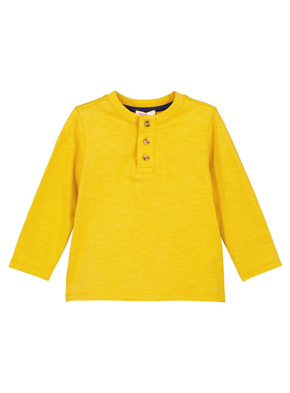 Camisa Ocre mangas compridas GOJOTUN3 / 19W90235D32B116