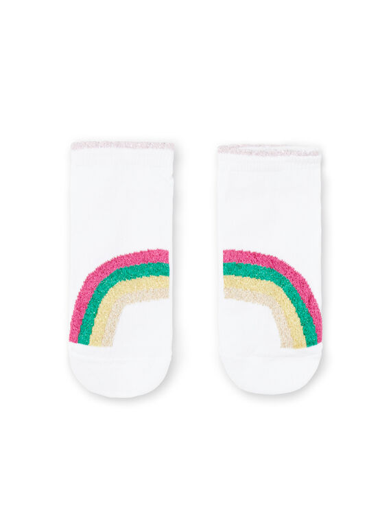 Meias branco e rosa bolas e corações menina JYIMARCHO / 20SI09P1SOQ000
