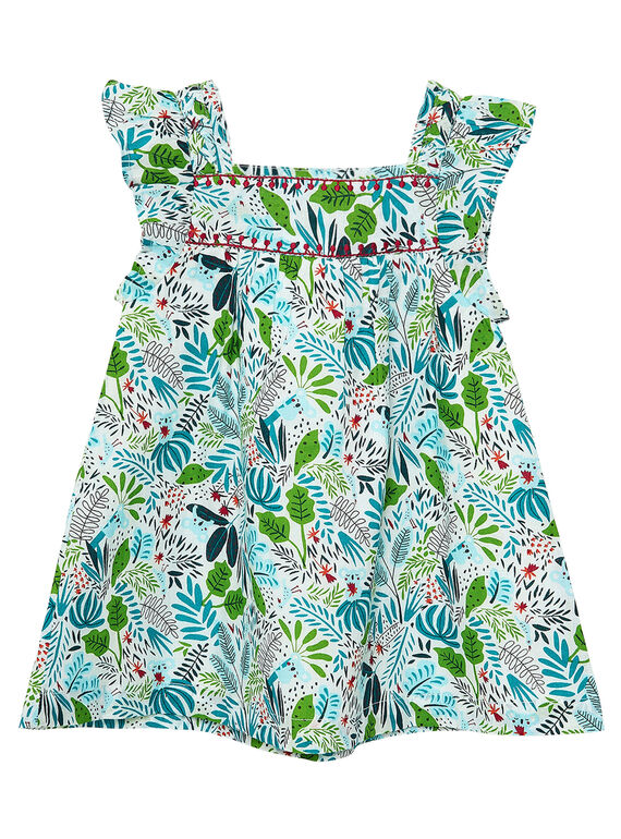 Vestido estampado bebé menina JICLOROB1 / 20SG0912ROB001