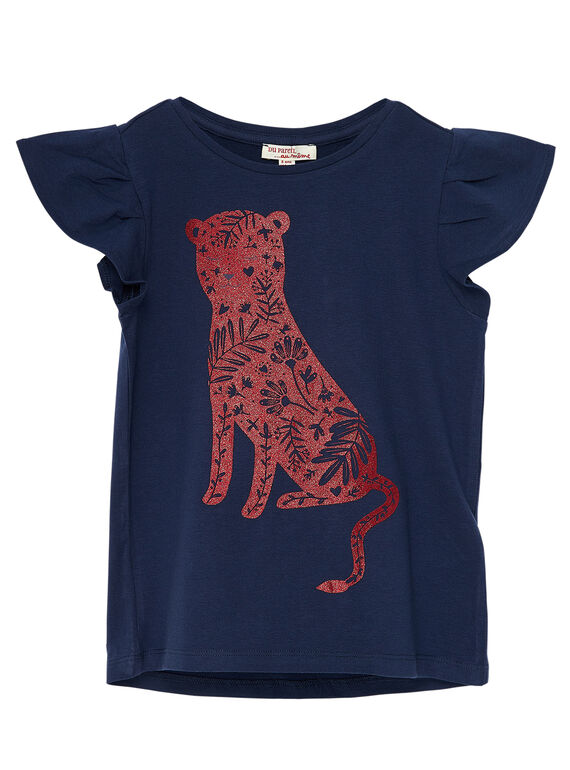 T-shirt Mangas Curtas Azul-marinho JAJOTI4 / 20S90141D31070