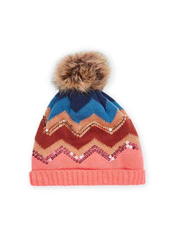 Gorro de jacquard e lantejoulas PYAMENBON / 22WI01G4BOND321