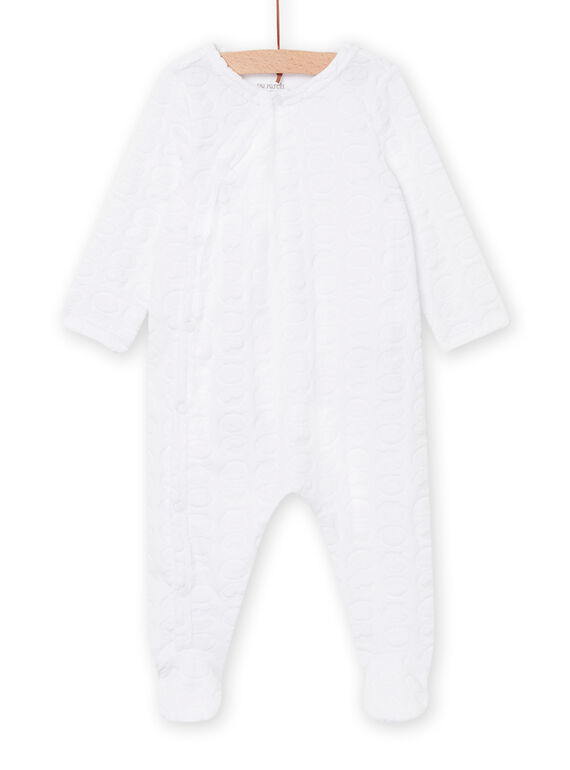 Babygro branco recém-nascido unissexo NOU1GRE6 / 22SF0543GRE000