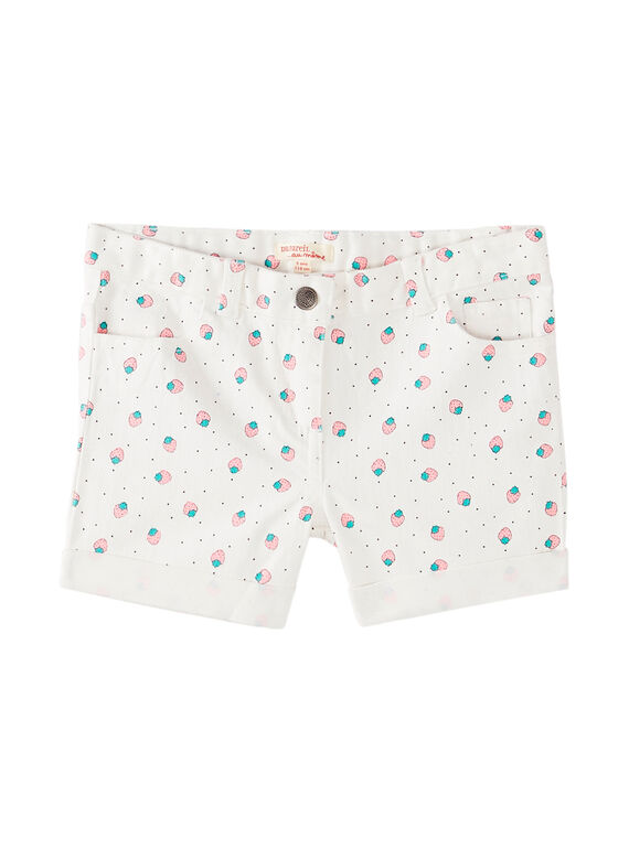 Calções de ganga, estampado às bolas e morangos JAJOSHORT4 / 20S901T4D30001