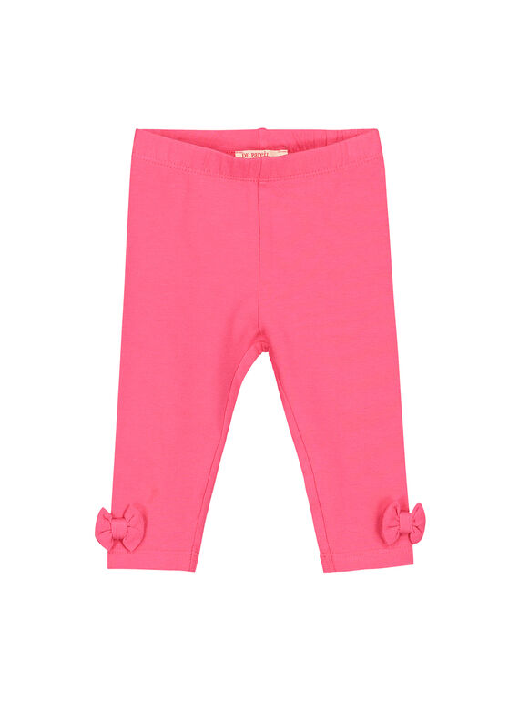 Leggings rosa bebé menina FYIJOLEG6 / 19SI09G2CAL302