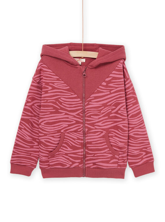 Casaco com capuz e estampado zebra PAJOHAUJOG4 / 22W901D6JGH718