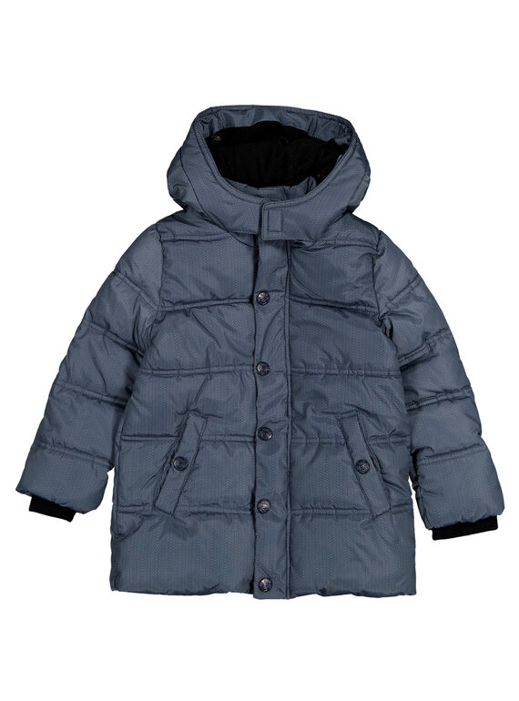 Blusão Semi-comprido Estampado Cinzento GOGRODOU3 / 19W902G6BLOJ926