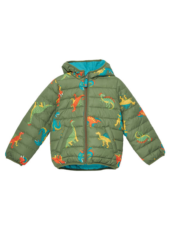Blusão reversível menino estampado dinossauro JOGROBLOU2 / 20S902I4BLO604