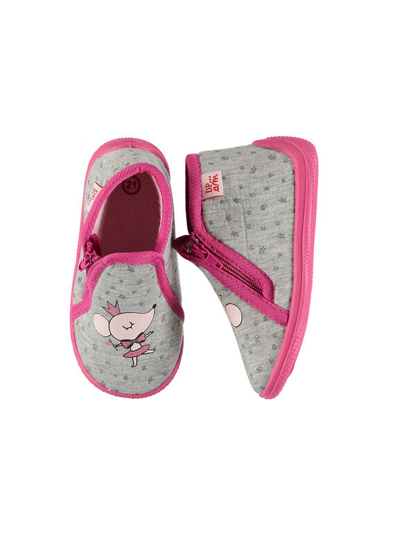 Pantufas jersey bebé menina FBFBOTSOU / 19SK3734D0A940