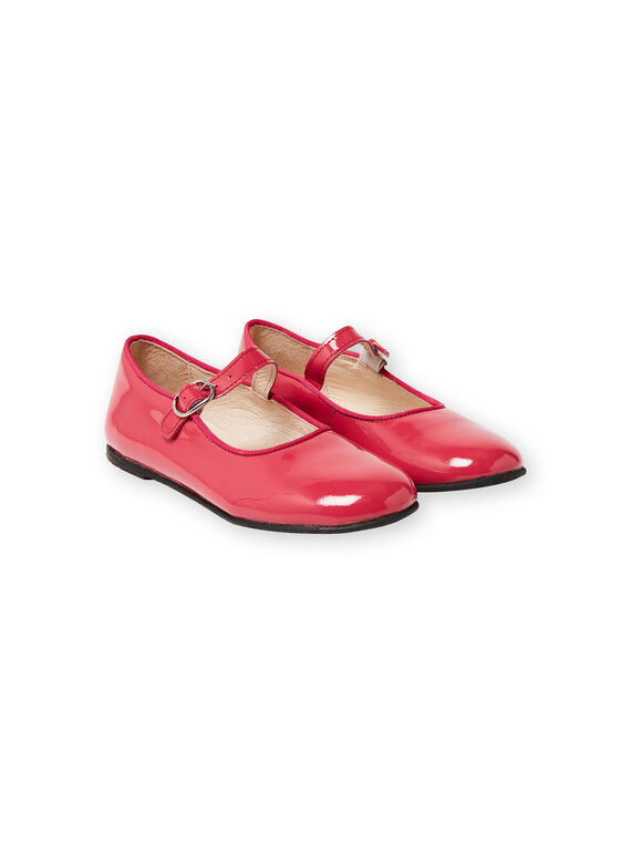 Babies envernizados rosa menina LFBABRIDEP / 21KK3532D13304