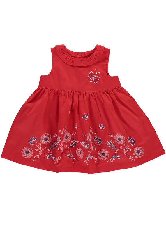 Vestido bebé menina FITOROB3 / 19SG09L3ROB330