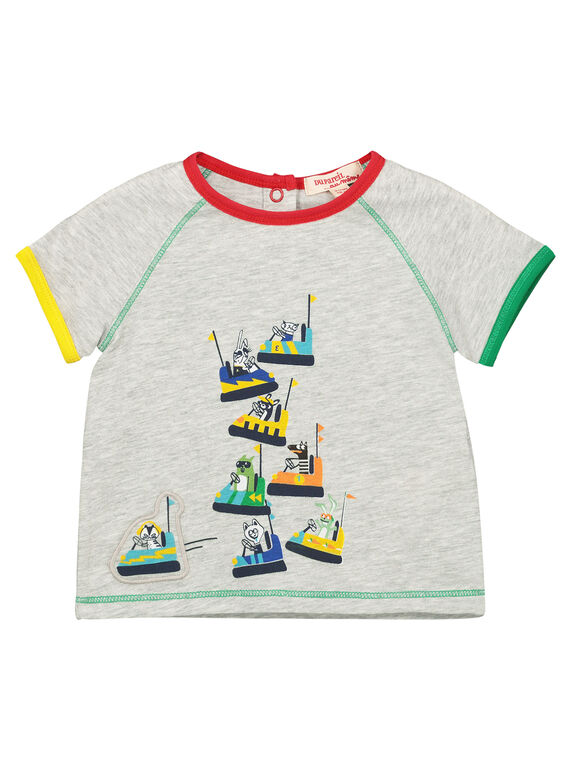 T-shirt Mangas Curtas Cinzento FUCOTI / 19SG1081TMCJ906
