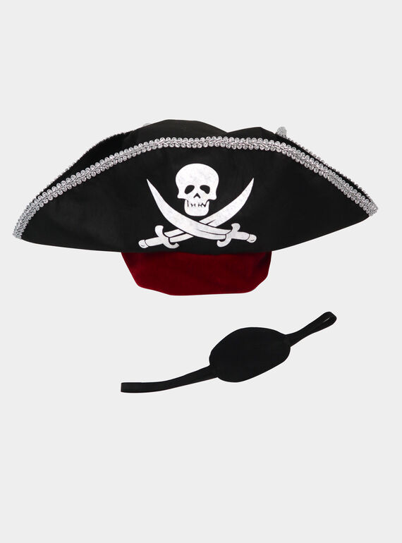 Chapéu de pirata com pala para olho DPAFA0015 / 22R8GG52JOU099