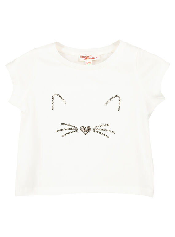 T-shirt mangas curtas bebé menina FIJOTI1 / 19SG0931TMC001