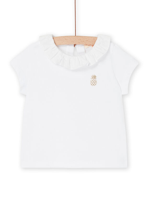 T-shirt branco de mangas curtas RIJOBRA5 / 23SG09Z2BRA000