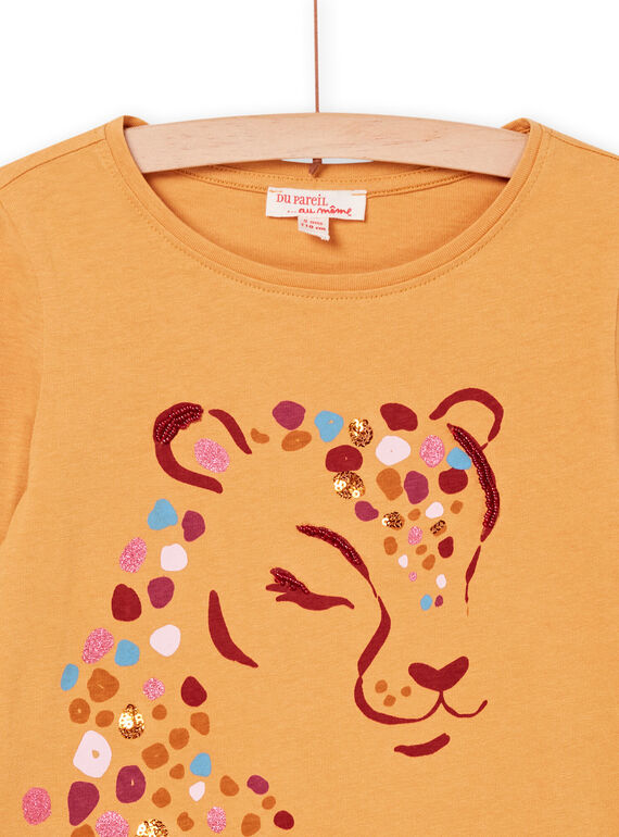 T-shirt com estampado de leopardo PAMOTEE2 / 22W901N3TMLB107